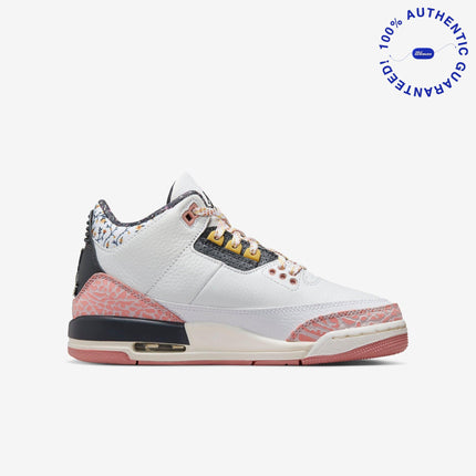 Air Jordan 3 Retro 'Vintage Floral / Red Stardust' (2024) (GS) | SOLE SERIOUSS [2]