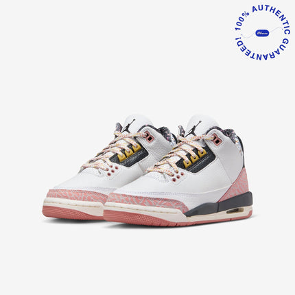 Air Jordan 3 Retro 'Vintage Floral / Red Stardust' (2024) (GS) | SOLE SERIOUSS [3]