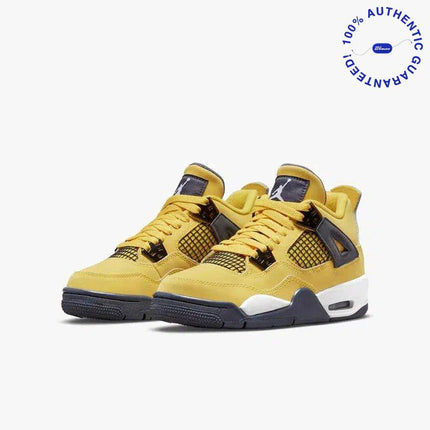 Air Jordan 4 Retro 'Lightning' (2021) (GS) | SOLE SERIOUSS [3]