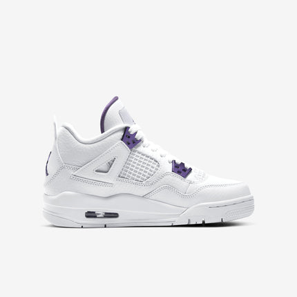 Air Jordan 4 Retro 'Metallic Court Purple' (2020) (GS) | SOLE SERIOUSS [2]