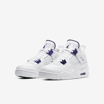 Air Jordan 4 Retro 'Metallic Court Purple' (2020) (GS) | SOLE SERIOUSS [3]
