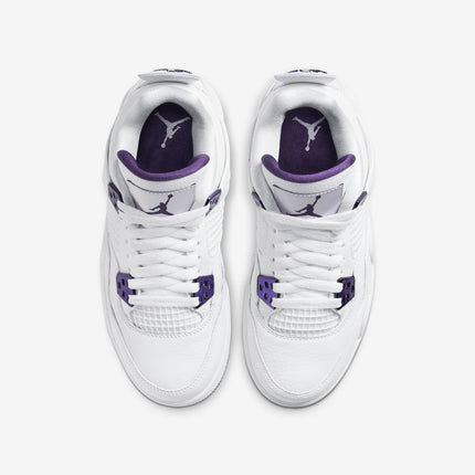 Air Jordan 4 Retro 'Metallic Court Purple' (2020) (GS) | SOLE SERIOUSS [4]