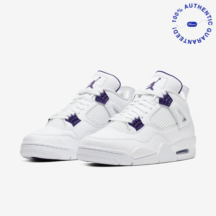Air Jordan 4 Retro 'Metallic Court Purple' (2020) | SOLE SERIOUSS [3]