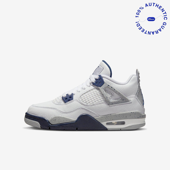 Air Jordan 4 Retro 'Midnight Navy' (2022) (GS) | SOLE SERIOUSS [1]