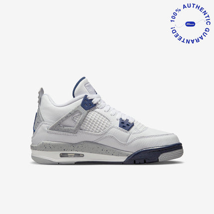Air Jordan 4 Retro 'Midnight Navy' (2022) (GS) | SOLE SERIOUSS [2]