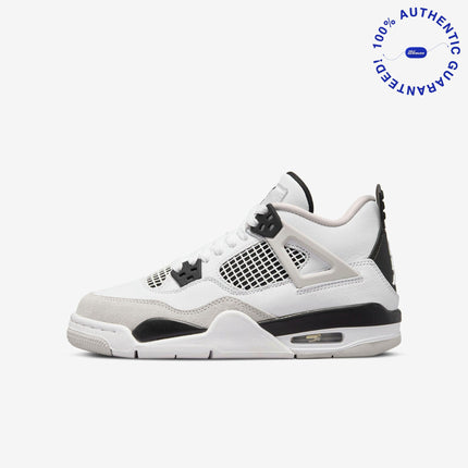 Air Jordan 4 Retro 'Military Black' (2022) (GS) | SOLE SERIOUSS [1]