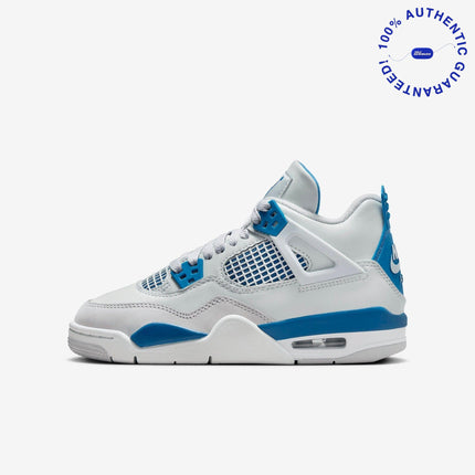 Air Jordan 4 Retro 'Military Blue / Industrial Blue' (2024) (GS) | SOLE SERIOUSS [1]