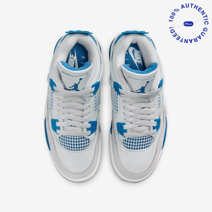 Air Jordan 4 Retro 'Military Blue / Industrial Blue' (2024) (GS) | SOLE SERIOUSS [4]