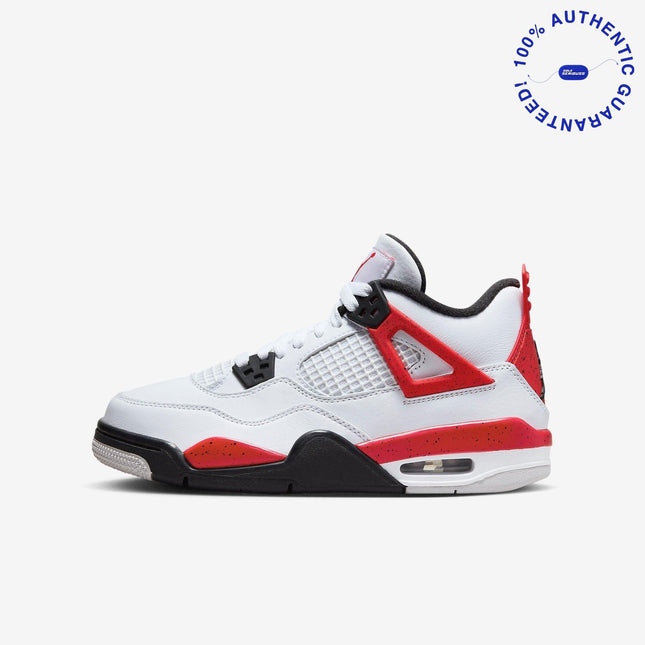 Air Jordan 4 Retro 'Red Cement' (2023) (GS) | SOLE SERIOUSS [1]