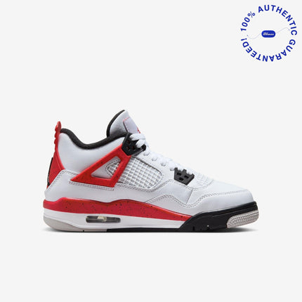 Air Jordan 4 Retro 'Red Cement' (2023) (GS) | SOLE SERIOUSS [2]