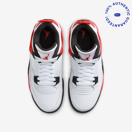 Air Jordan 4 Retro 'Red Cement' (2023) (GS) | SOLE SERIOUSS [4]