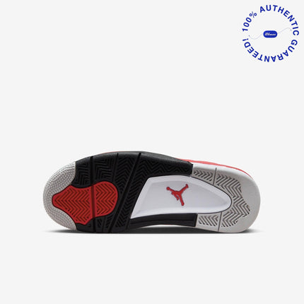 Air Jordan 4 Retro 'Red Cement' (2023) (GS) | SOLE SERIOUSS [8]