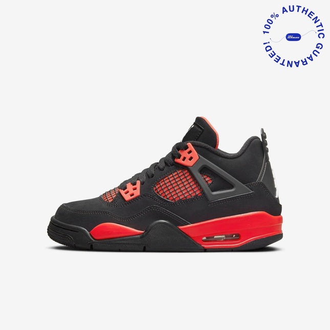 Air Jordan 4 Retro 'Red Thunder' (2022) (GS) | SOLE SERIOUSS [1]