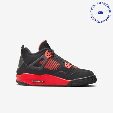 Air Jordan 4 Retro 'Red Thunder' (2022) (GS) | SOLE SERIOUSS [2]