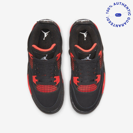 Air Jordan 4 Retro 'Red Thunder' (2022) (GS) | SOLE SERIOUSS [4]
