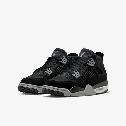 Air Jordan 4 Retro SE 'Black Canvas' (2022) (GS) | SOLE SERIOUSS [3]