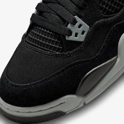 Air Jordan 4 Retro SE 'Black Canvas' (2022) (GS) | SOLE SERIOUSS [6]