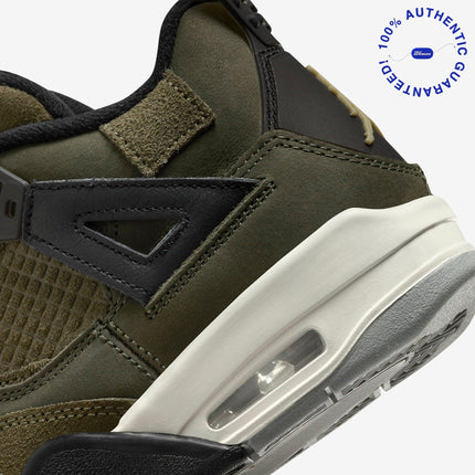 Air Jordan 4 Retro SE Craft 'Medium Olive Canvas' (2023) (GS) | SOLE SERIOUSS [7]