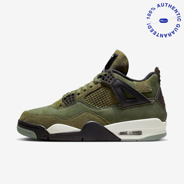 Air Jordan 4 Retro SE Craft 'Medium Olive Canvas' (2023) | SOLE SERIOUSS [1]