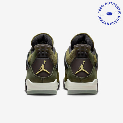 Air Jordan 4 Retro SE Craft 'Medium Olive Canvas' (2023) | SOLE SERIOUSS [5]