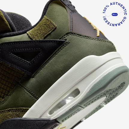 Air Jordan 4 Retro SE Craft 'Medium Olive Canvas' (2023) | SOLE SERIOUSS [7]