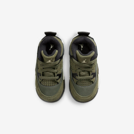 Air Jordan 4 Retro SE Craft 'Medium Olive Canvas' (2023) (TD) | SOLE SERIOUSS [4]