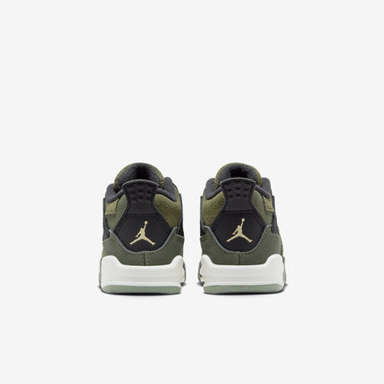 Air Jordan 4 Retro SE Craft 'Medium Olive Canvas' (2023) (TD) | SOLE SERIOUSS [5]