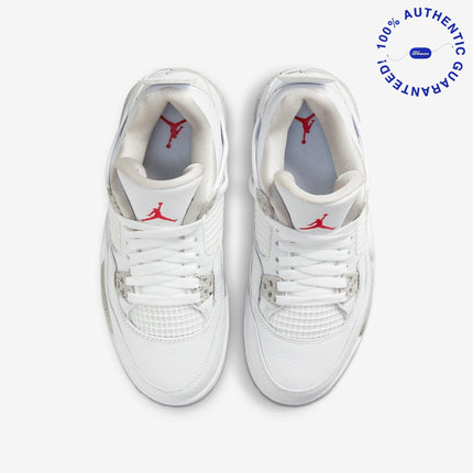 Air Jordan 4 Retro 'White Oreo' (2021) (GS) | SOLE SERIOUSS [4]