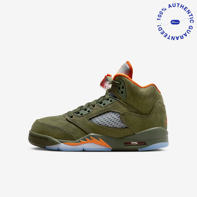 Air Jordan 5 Retro 'Olive' (2024) (GS) | SOLE SERIOUSS [1]