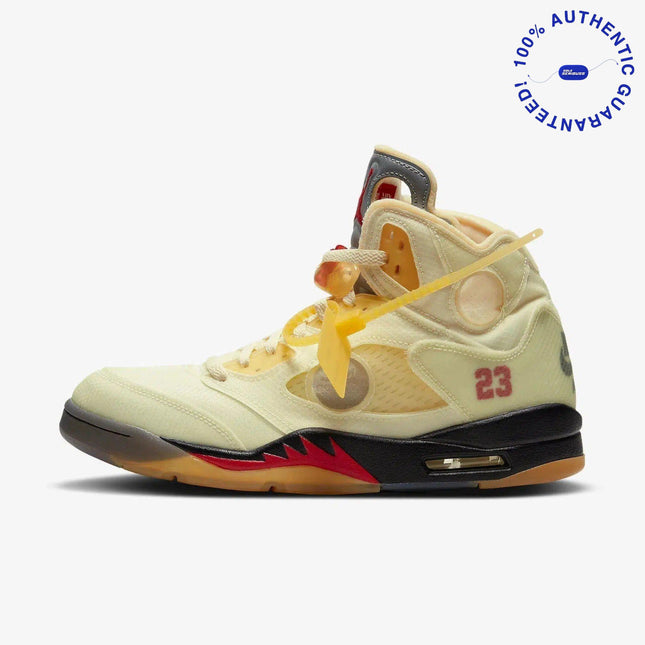 Air Jordan 5 Retro SP x Off-White 'Sail' (2020) | SOLE SERIOUSS [1]