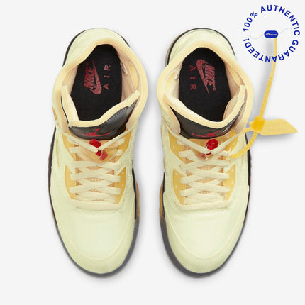 Air Jordan 5 Retro SP x Off-White 'Sail' (2020) | SOLE SERIOUSS [4]
