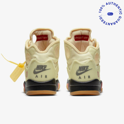 Air Jordan 5 Retro SP x Off-White 'Sail' (2020) | SOLE SERIOUSS [5]