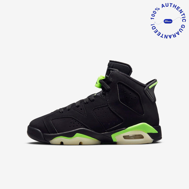 Air Jordan 6 Retro 'Black / Electric Green' (2021) (GS) | SOLE SERIOUSS [1]