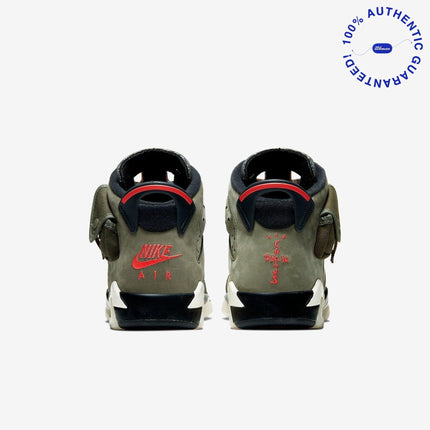 Air Jordan 6 Retro SP x Travis Scott 'Cactus Jack Medium Olive' (2019) (GS) | SOLE SERIOUSS [5]