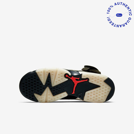 Air Jordan 6 Retro SP x Travis Scott 'Cactus Jack Medium Olive' (2019) (GS) | SOLE SERIOUSS [6]