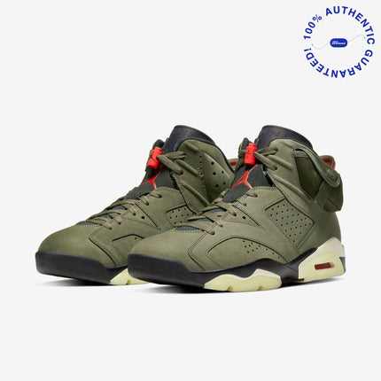 Air Jordan 6 Retro SP x Travis Scott 'Cactus Jack Medium Olive' (2019) | SOLE SERIOUSS [3]