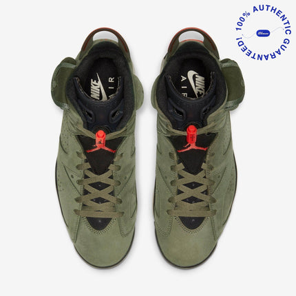 Air Jordan 6 Retro SP x Travis Scott 'Cactus Jack Medium Olive' (2019) | SOLE SERIOUSS [4]
