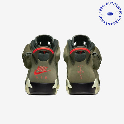 Air Jordan 6 Retro SP x Travis Scott 'Cactus Jack Medium Olive' (2019) | SOLE SERIOUSS [5]