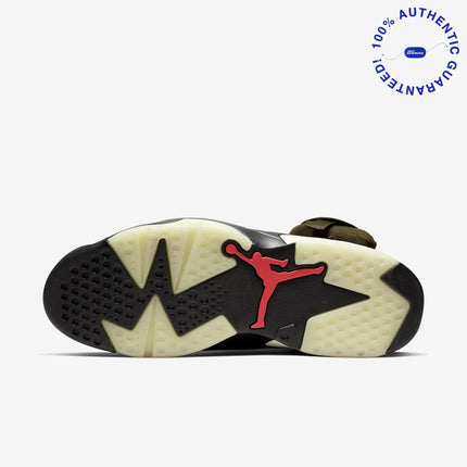 Air Jordan 6 Retro SP x Travis Scott 'Cactus Jack Medium Olive' (2019) | SOLE SERIOUSS [6]