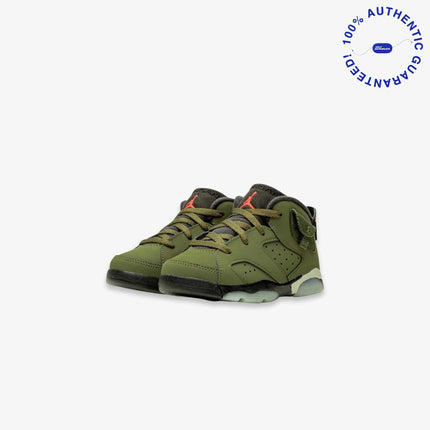 Air Jordan 6 Retro SP x Travis Scott 'Cactus Jack Medium Olive' (2019) (TD) | SOLE SERIOUSS [2]