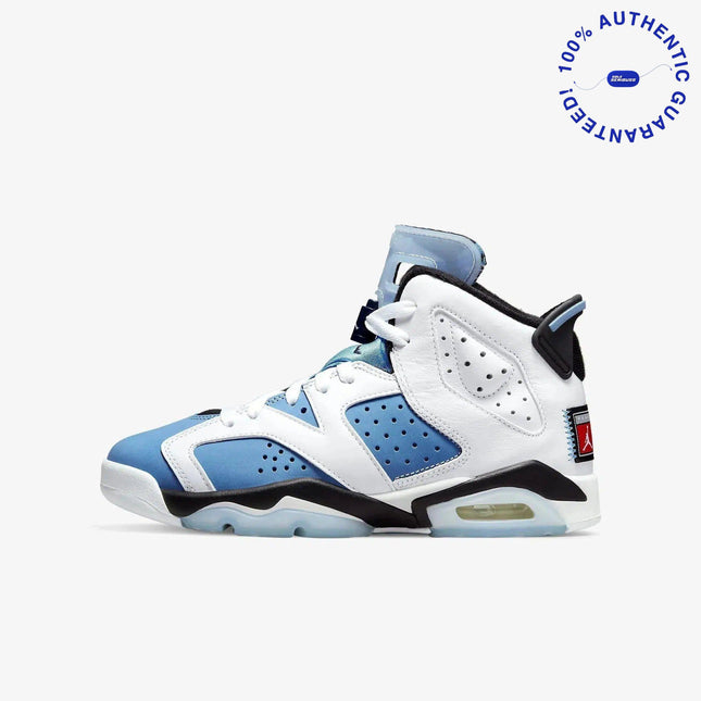 Air Jordan 6 Retro 'White / UNC University Blue' (2022) (GS) | SOLE SERIOUSS [1]
