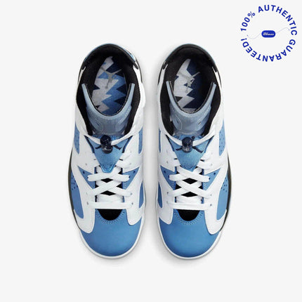 Air Jordan 6 Retro 'White / UNC University Blue' (2022) (GS) | SOLE SERIOUSS [4]