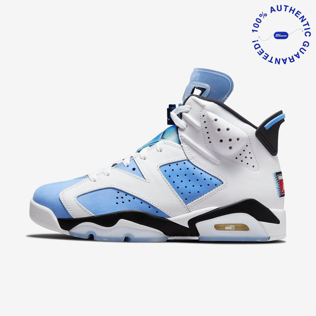 Air Jordan 6 Retro 'White / UNC University Blue' (2022) | SOLE SERIOUSS [1]