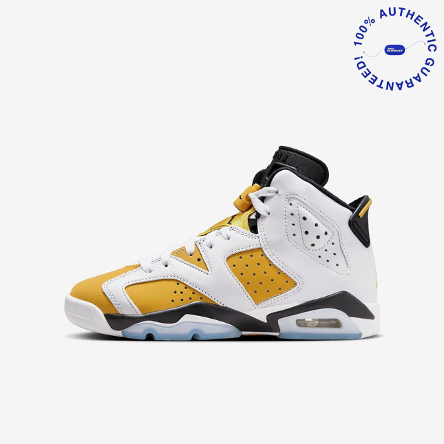 Air Jordan 6 Retro 'White / Yellow Ochre' (2024) (GS) | SOLE SERIOUSS [1]