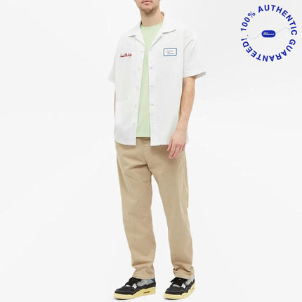 Air Jordan x Union LA Embroidered Logo Button Down Shirt Platinum (FW20) | SOLE SERIOUSS [4]