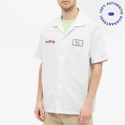 Air Jordan x Union LA Embroidered Logo Button Down Shirt Platinum (FW20) | SOLE SERIOUSS [5]