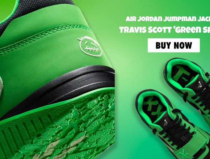 Air Jordan Jumpman Jack TR Travis Scott Green Spark Boston Celtics