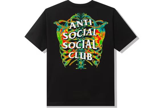 Anti Social Social Club ASSC 'Blow to the Chest' T-Shirt Black SS22 - SOLE SERIOUSS (1)