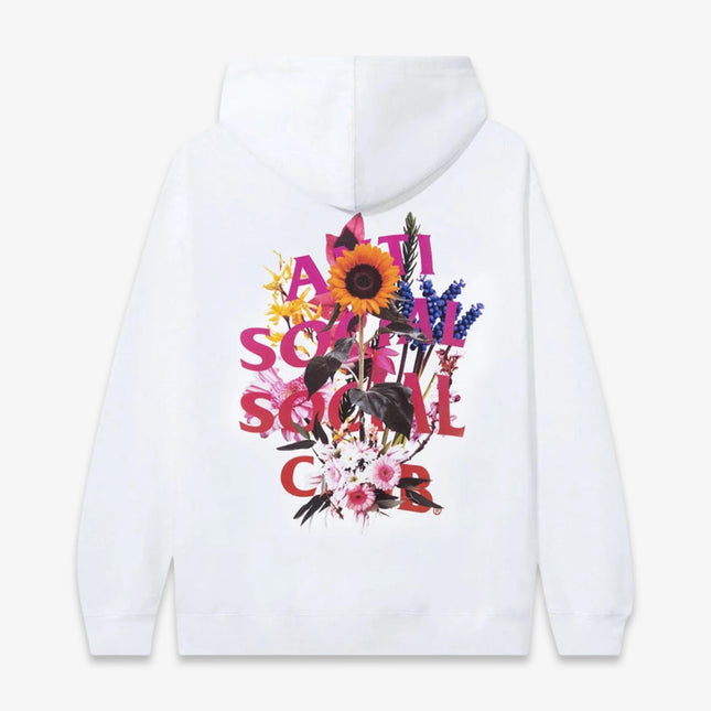 Anti Social Social Club ASSC 'Bouquet For The Old Days' Hoodie White SS22 - SOLE SERIOUSS (1)