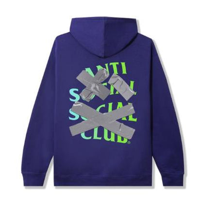 Anti Social Social Club ASSC 'Club Cancelled' (Again) Hoodie Purple FW21 - SOLE SERIOUSS (1)